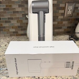 High-Speed Hair Dryer in Silver